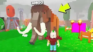 DOMESTIQUEI O MAMUTE LENDÁRIO DA NOVA ATUALIZAÇÃO DE 99 NOITES! 🐘❄️🔥