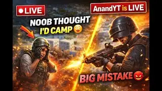 BGMI / Pubg Live stream I New UPDATE I🔴 Giveaways join now. #bgmi #pubg #live #gaming  @_Anand_YT ​