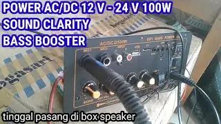 power class d 100watt sound clarity digital bluetooth board amplifier bass booster