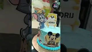 #cartooncake #pineapplecake #stickercake #shortvideo
