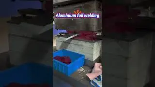 How to Do Aluminium Foil Welding? | HAIFEI Aluminium Diffusion Welding Machine#weldingmachine