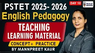TEACHING LEARNING MATERIAL || PSTET || MATH SCIENCEII SST II PAPER 1 2025-2026