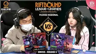 Riftbound Spiritforged Regional - Kai'Sa vs Irelia - Round 3 | Fuzhou, China