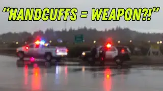 Cop Blocks Road Refuses Gloves & Gets AGGRESSIVE  Full Police Audit