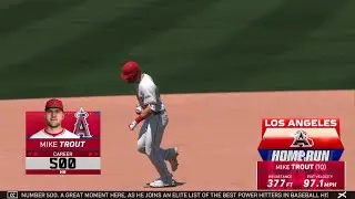 💥ALERT💥 Mike Trout HITS #500🥵🔥⚾💣