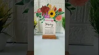Diy calender for 2026😍#diy #shortviral #crafts #shortsfeed