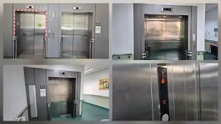 Lift tour - Kone MonoSpace KSS520 elevators at Colțea Hospital in Bucharest, Romania