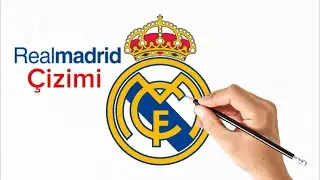 How to Draw the Real Madrid Logo | Step by Step Speed Art | Real Madrid Logosu Nasıl &Ccedil;izilir