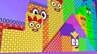 Numberblocks Puzzle Step Squad 300 784 to 700,000,000 MILLION BIGGEST