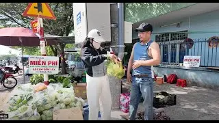 MINH RÂU PHÁT RAU MIỄN PHÍ GẶP GÁI XINH VÀ CÁI KẾT .....
