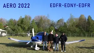 D-EYBL goes #AERO2022 | EDFR-EDNY-EDFR