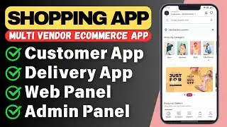How to Make Multi Vendor eCommerce App | Create ecommerce app without coding | make eShop Plus app