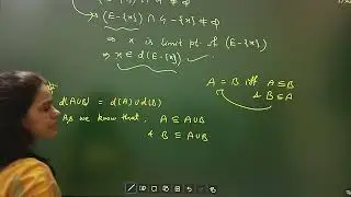 Derived Set | Topology M.Sc Maths | Important Theorem | New Era Maths Classes