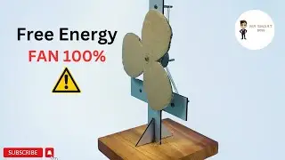 Self Running Free Energy Fan Device 100% | How to make free energy fan at home | DIY Invention