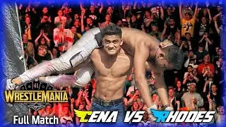 WWE WrestleMania 41: Джон Сина против Коди Роудса, полный матч 2025 года.