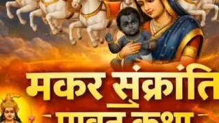 मकर संक्रांति की पावन कथा।makar Sankranti ki pawan Katha।story। पिता और पुत्र की मिलन की कहानी #