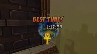 Crash Bandicoot 3  - Future tense gold relic 1:12:39