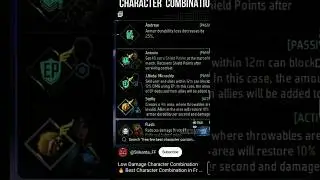 Low damage skill combination|free fire best character skill| combination #freefire #viralshot #short