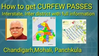 Curfew passes for Chandigarh-Punjab- Haryana- e-Pass Kaise Banaye Online | Curfew Pass for all State