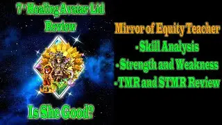 FFBE 7 Stars Healing Avatar Lid Review: Mirror of Equity Avatar (#1088)