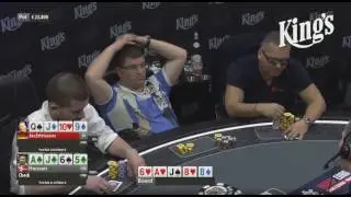 62kpot!!! Jachtmann pulling a retard bluff vs.  Gus Hansen, can Gus figure it out?!