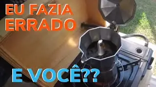 CAFETEIRA ITALIANA COMO USAR CORRETAMENTE A CAFETEIRA MOKA