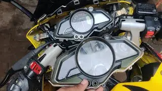 Rs200 new meter cover 😃😀#trending #ktmrc200 #motovolgger #shortvideos #viral 