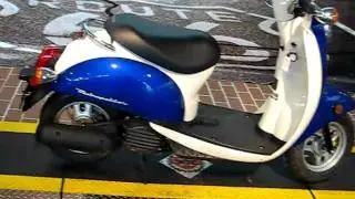2007 Sapphire & White Honda Metropolitan CHF50 Scooter