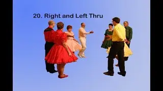 Square Dance Lessons - Right and Left Thru by the Traveling Hoedowners