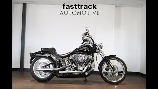 HARLEY DAVIDSON SOFTAIL STANDARD WALK AROUND VIDEO TOUR START UP 