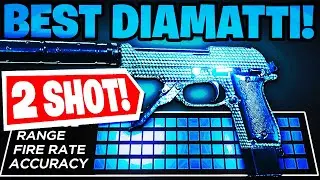 the *2 SHOT* DIAMATTI CLASS in WARZONE SEASON 6🤯 (Best Diamatti Pistol Class Setup) Cold War Warzone