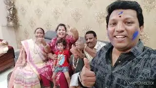Happy Holi /Holi Celebration at Event With Cousin/Kids Happy/Holi Mallas For Kids 2025