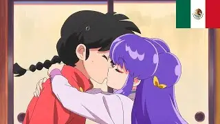 SAMPHOO besa a RANMA frente a AKANE II  - Doblaje LATINO