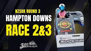 Carl Cox Motorsport F1 Sidecar Action &ndash; NZSBK Hampton Downs Races 2 & 3