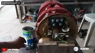 how to replace rotating rectifier / part 1