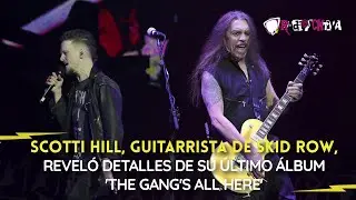 Scotti Hill, guitarrista de Skid Row, halag&oacute; a Colombia y Medell&iacute;n
