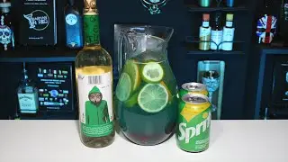 'SANGRIA BLUE LAGOON' f&aacute;cil de hacer y muy rica