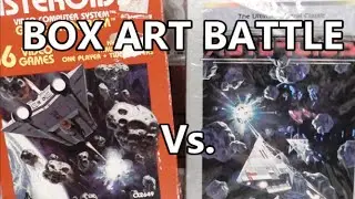 Asteroids Box Art Battle (Atari 2600 vs. 7800) &ndash; The No Swear Gamer Ep 110