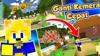TUTORIAL GANTI KAMERA CEPAT DI MCPE TANPA KEYBOARD TANPA MOD & ADDON