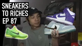 Sean Cilver SB Dunk & Kobe 6 Protro Grinch LIVE COP - BOTTING VLOG - Sneakers To Riches Ep 87