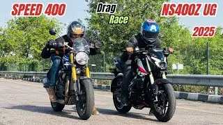 2025 NS400Z vs Speed 400 Performance Test