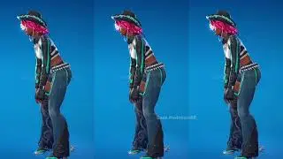Fortnite Hypnot Eyes Emote With Omen Hunter Calamity Skin Thicc 🍑😜😍