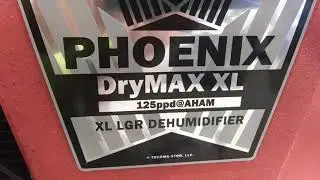 IN GOD - How to take side PANELS off a PHOENIX DryMax XL 125ppd A.H.A.M.  XL LGR Dehumidifier
