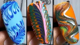 New Drag Marble Nail Art Ideas | Nail Art Compilation #374 | Nailicious