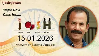 Josh4jawan a Pan India campaign endorsing by Major AK Ravindran along Inturu Harikrishna(ISFW)