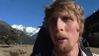 Huxley Valley Track /Lake Ohau/Mackenzie Country/New Zealand Overnight Hike.