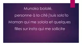 KeBlack tantine (lyrics)