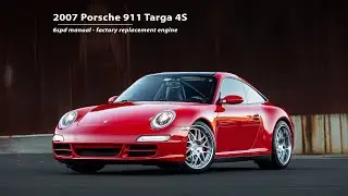 Special Targa: 2007 Porsche 911 Targa 4S 6spd Tour & Drive