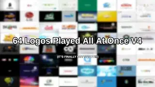 64 Logos Played All At Once V4 | (MY VERSION)