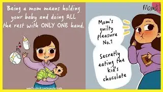 Funny Mom Comics - These Will Brighten Up Your Day 🤣